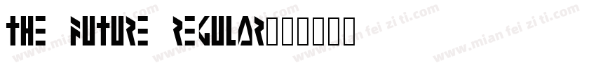 the future regular字体转换